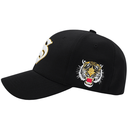 Fashion S Letter Embroidered Adjustable Baseball Cap for Men and Women
